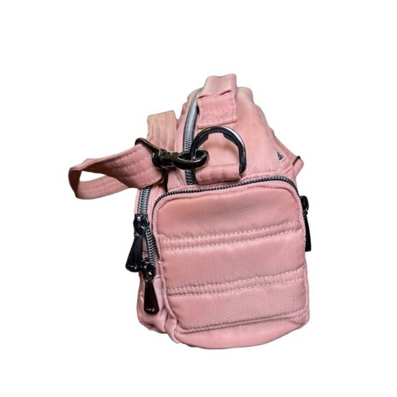 Lug Trolley CB Bag in Blush. (pink) Adjustable Crossbody strap and handle - Picture 5 of 15